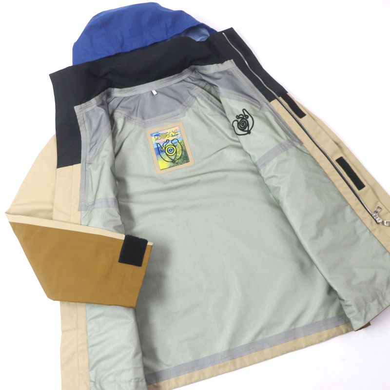 LOEWE H2108161nu Eye LOEWE Nature ELN Parka Jacket Logo Embroidery Color Block