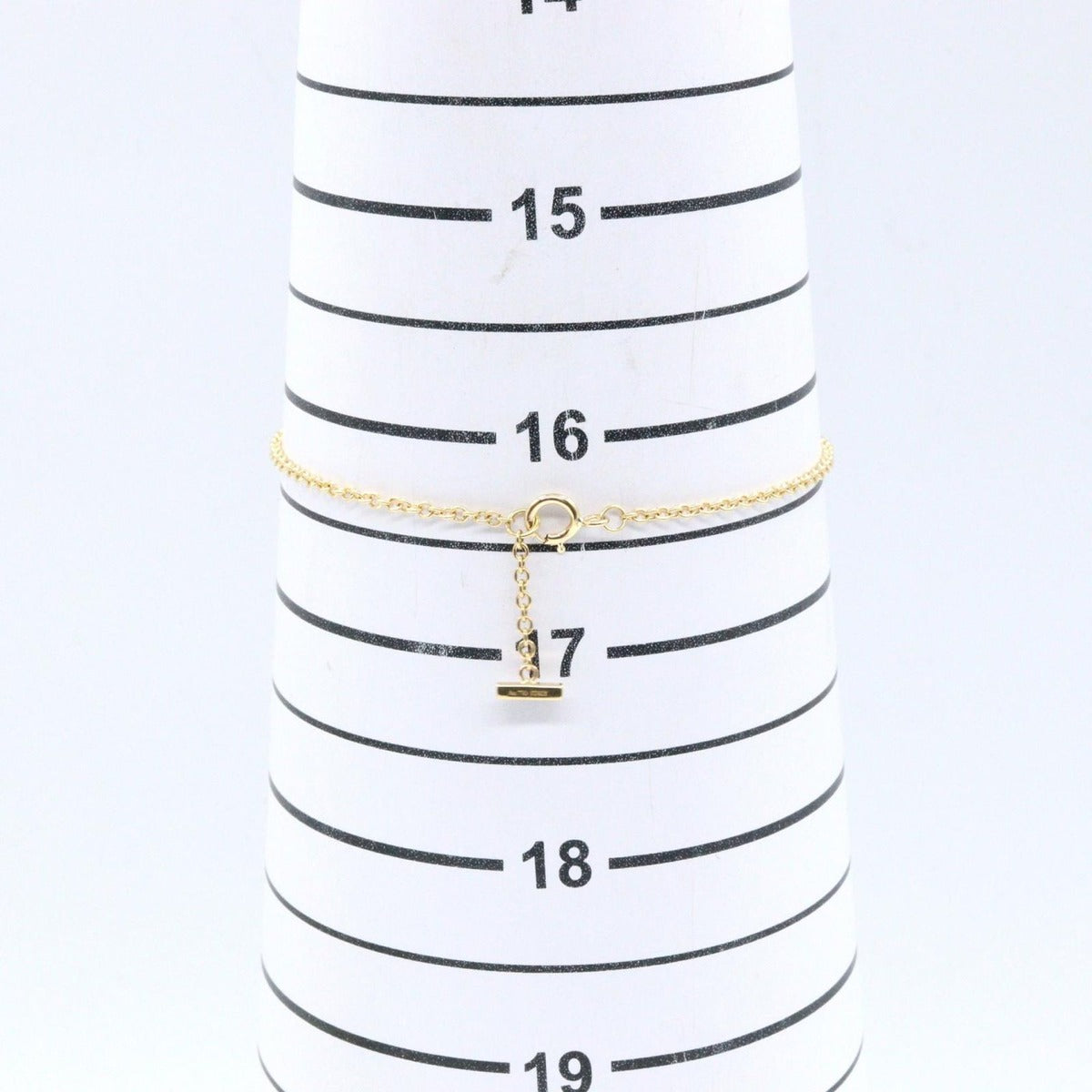 Tiffany & Co Bracelet T Smile Mini Diamond Gold Clear — view 6