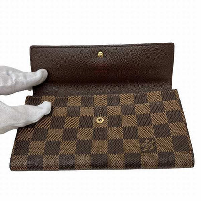 Louis Vuitton Damier Portefeuille Sarah Old Shape N61726 Wallet Bifold Wallet