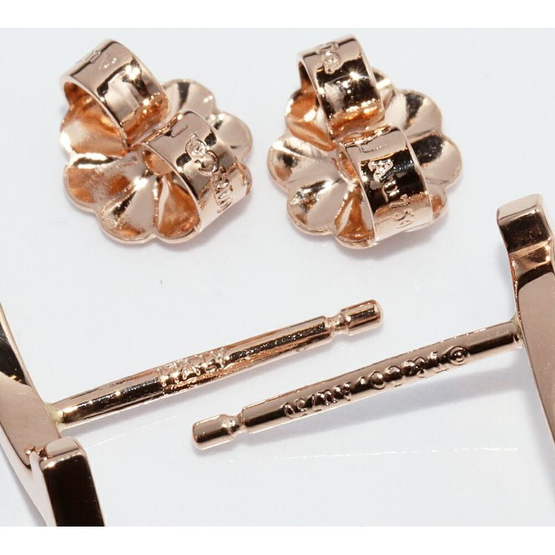 Tiffany & Co Earrings 18K Pink Gold T-Smile — view 5
