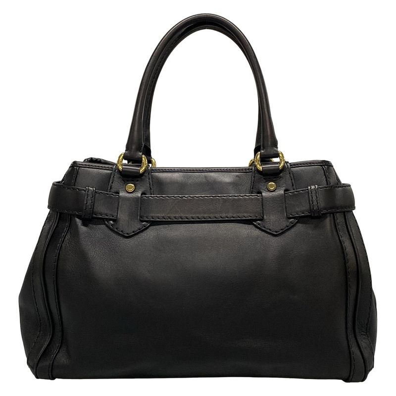 Gucci GG Running Tote 247183 Black Leather