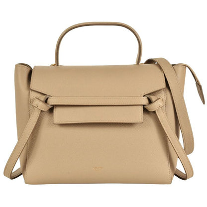 Celine Belt Bag Micro 2-way Handbag Beige