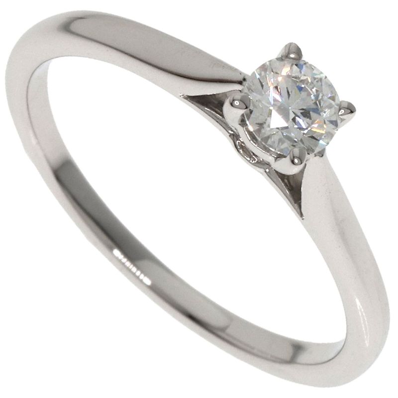 Cartier Solitaire Diamond Ring - Pt950 Ladies