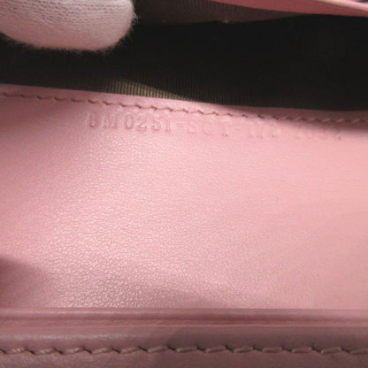 Fendi 8m0251 Continental Wallet Monster Leather Pink Bifold Long Wallet 1555