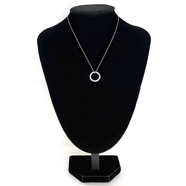 Tiffany & Co Necklace Silver 1837 Polished Ag 925