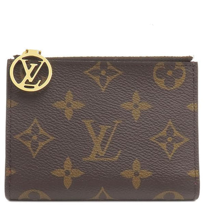 Louis Vuitton Bifold Wallet Portefeuille Lisa Monogram Canvas Tonic Orange Gold