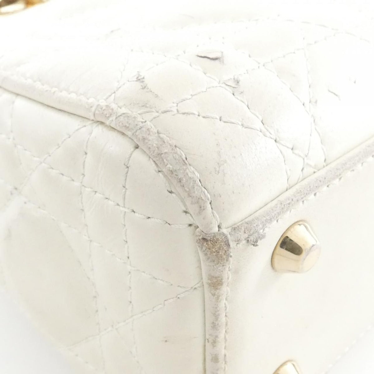 Dior Bag Leather White — view 4