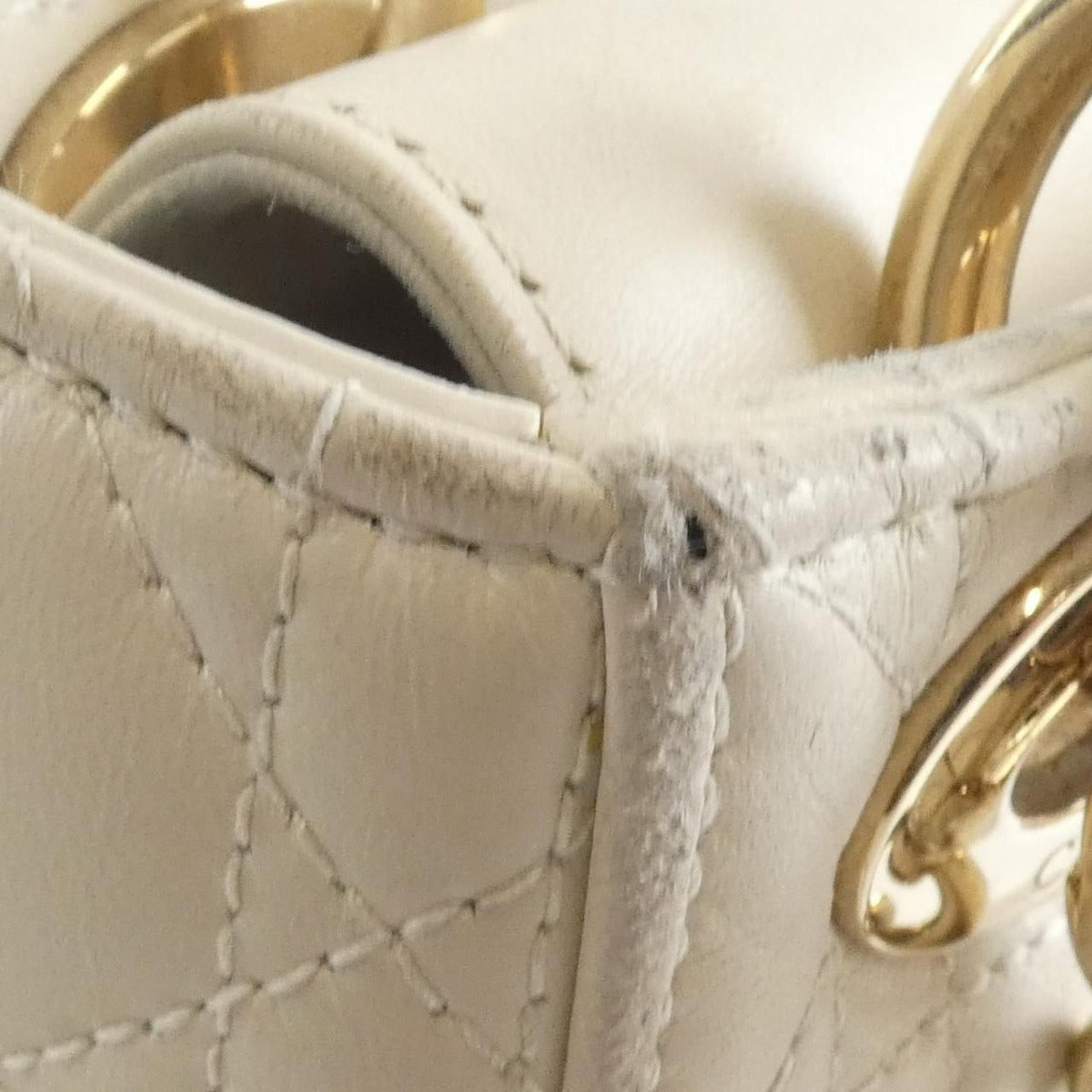 Dior Bag Leather White — view 5