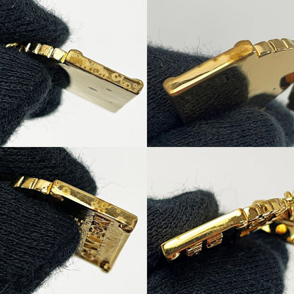 Chanel Cocomark X Rue Ganbon Logo Gold Earrings Women's Accessories