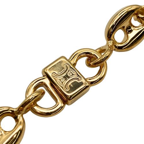 Celine Bracelet Plated Metal Plated Metal Triomphe Gold