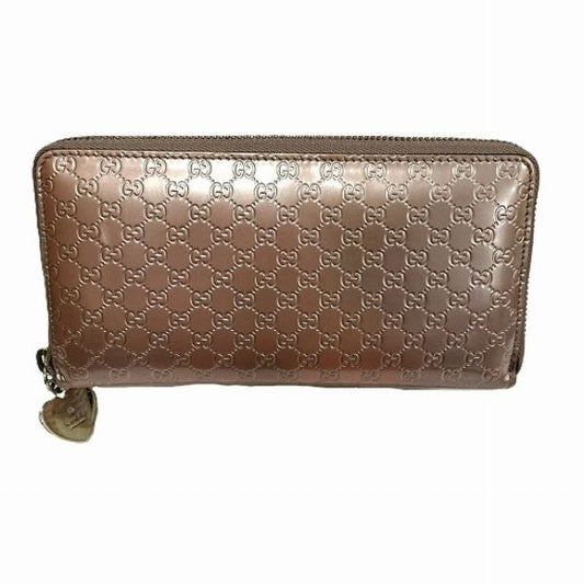 Gucci Micro Guccissima Pink Pearl Enamel Wallet