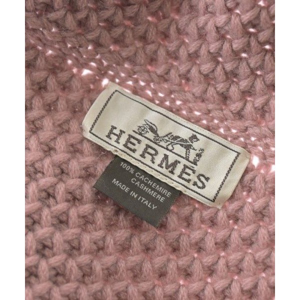 Hermes Scarf Cashmere Pink — view 4