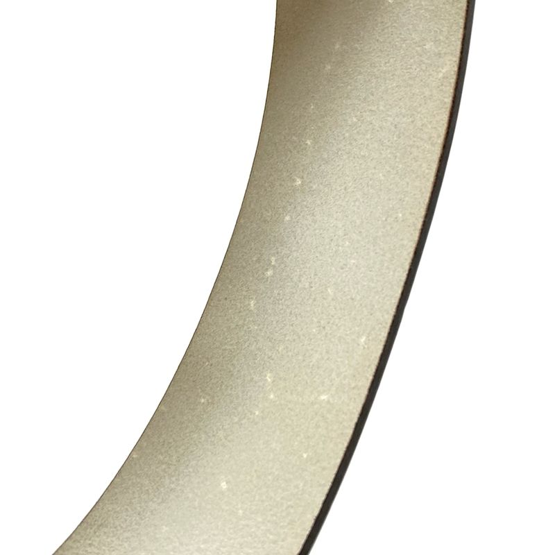 Gucci Belt 85 34 - 207557 White And Gold Heart Cles Strap Leather