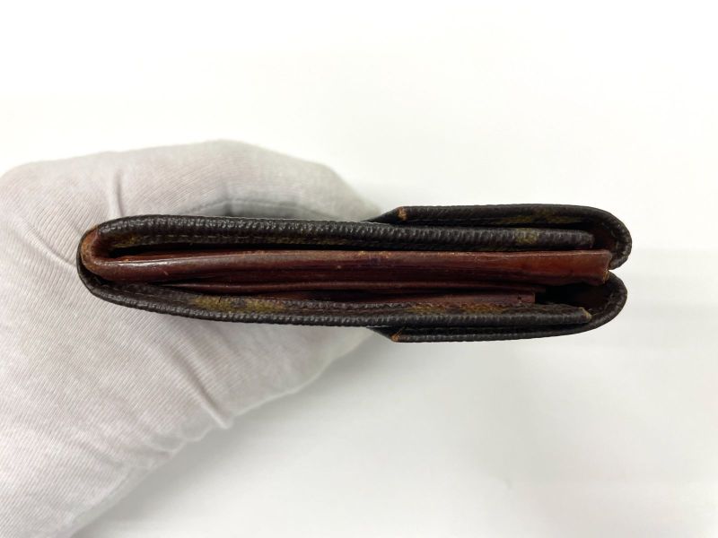 Louis Vuitton Monogram Porte Monet Bier Carte Cles Di Trifold Wallet W Hook