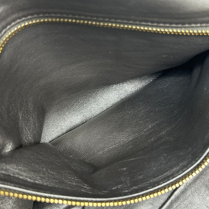 Prada Boston Bag Gray Lace Pattern — view 16