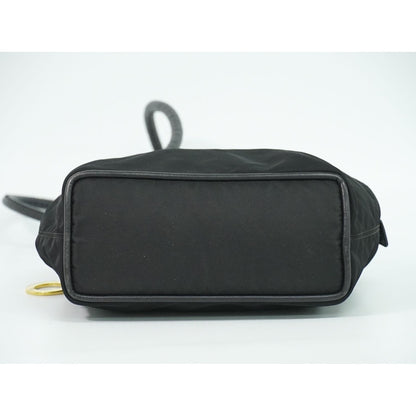 Celine Nylon Shoulder Bag Black — view 3