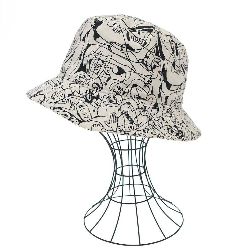 Celine 22ss Graphic Design Bucket Hat 2auv1697q White L