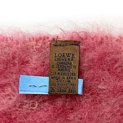 Loewe Scarf Pink Red Gradient