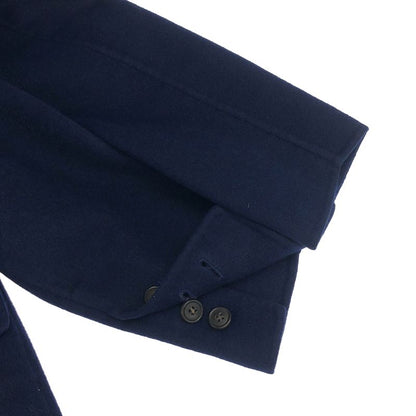 Prada 1990's Wool Cashmere Double Face Jacket Blue 42