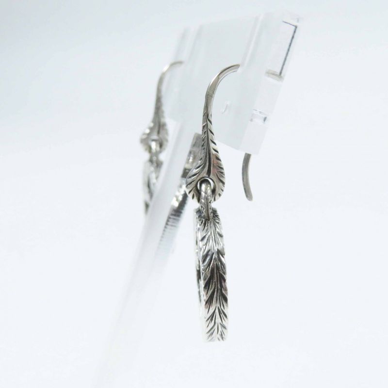 Gucci Interlocking G Arabesque Binaural Earrings Accessory Sv925 Silver With