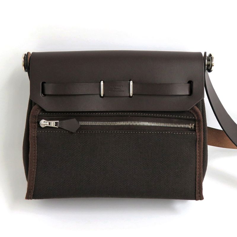Hermes Herbag Her Bag Zip 20 Evenne Silva-hardware W Engraved 2024
