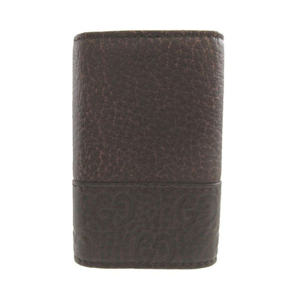 Guccissima 256433 Leather Brown 6-ring Key Case 1431 Gucci