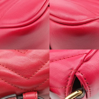 Guccigg Marmont Red Leather 498110 F024930433