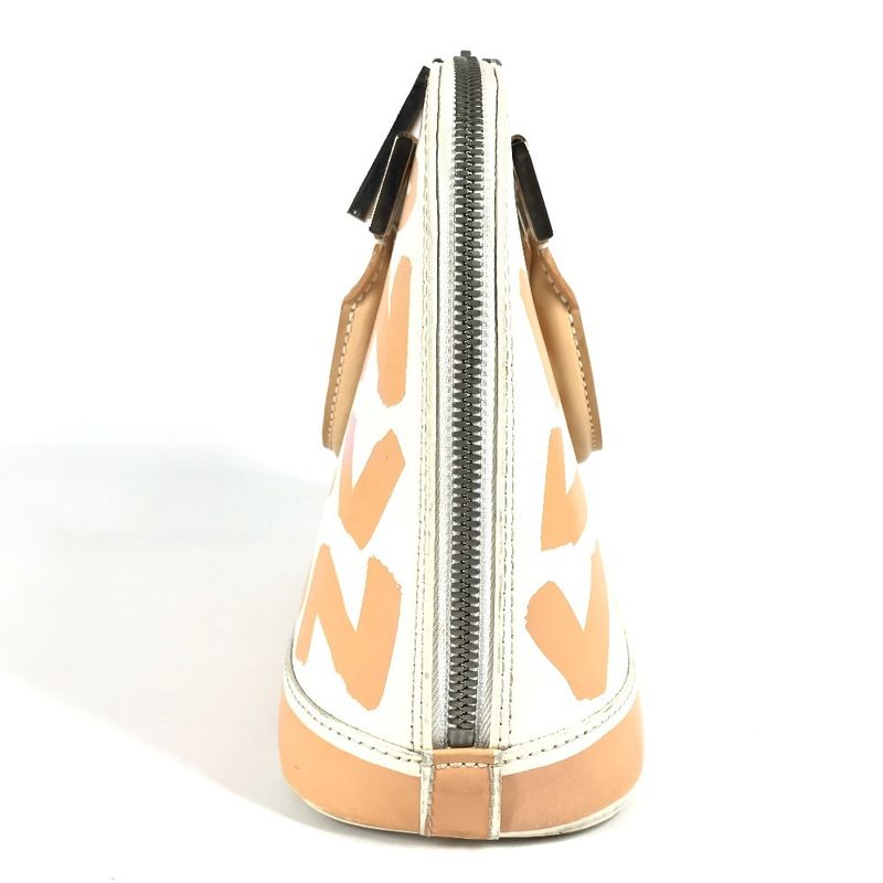 Louis Vuitton Handbag Alma MM M92180 Leather Beige