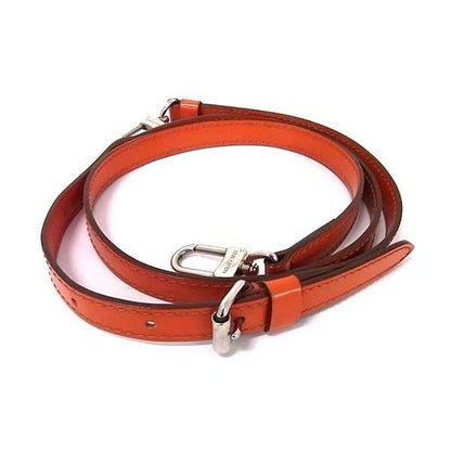 Louis Vuitton Leather Bag Strap Shoulder Orange — view 2