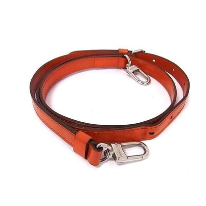 Louis Vuitton Leather Bag Strap Shoulder Orange