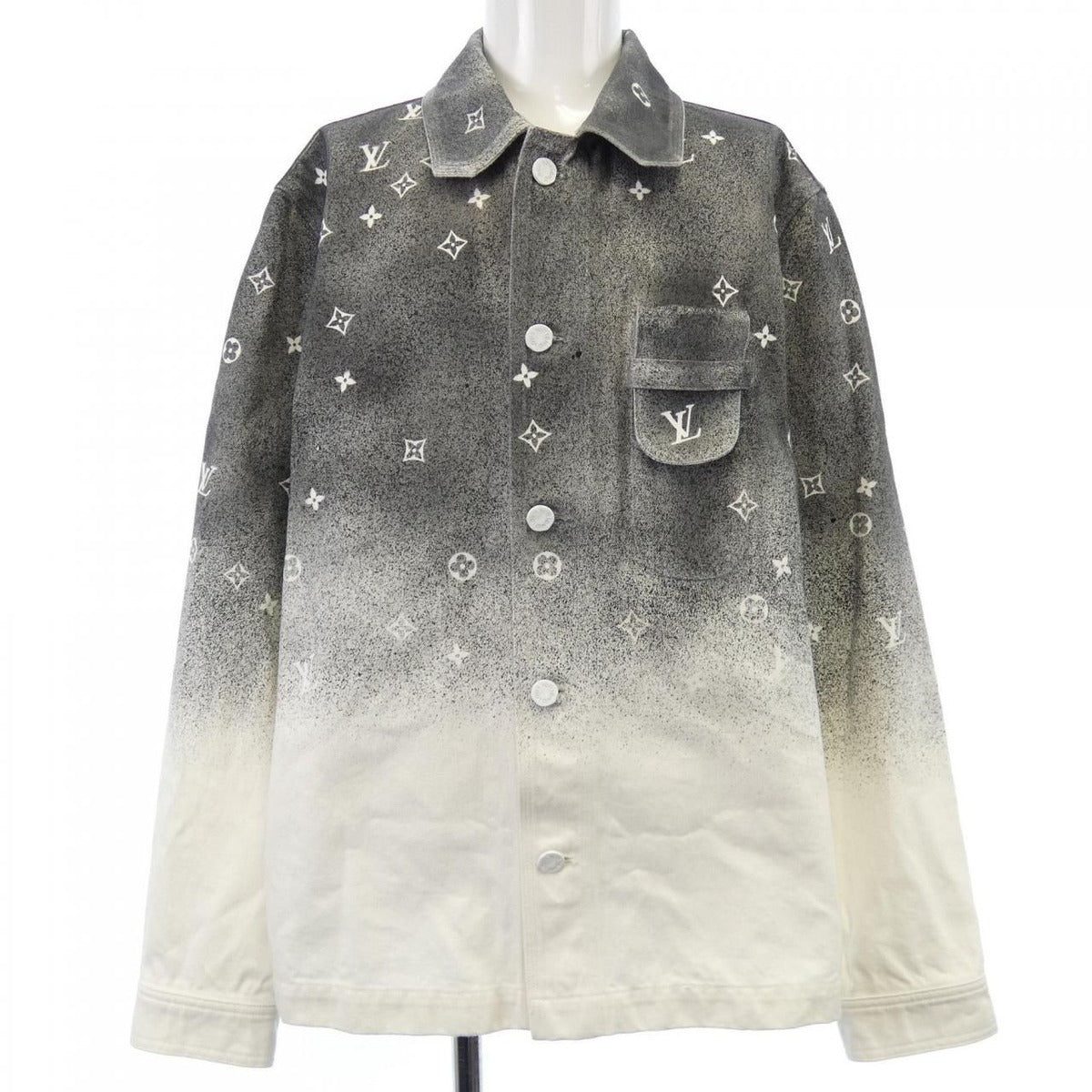 Louis Vuitton Monogram Gradient Hls09 Wqyz Denim Jacket