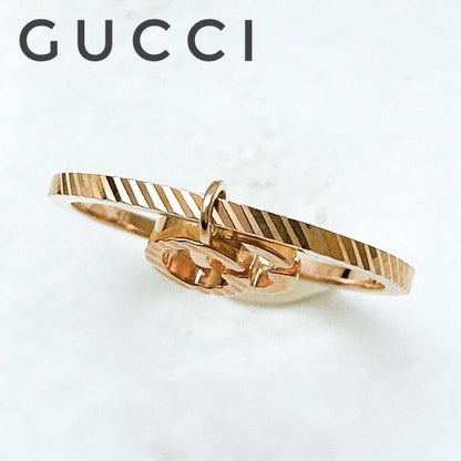 Gucci Icon Pink Gold Ring U