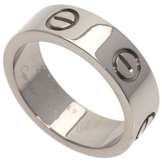 Cartier Love Ring 49 18K White Gold
