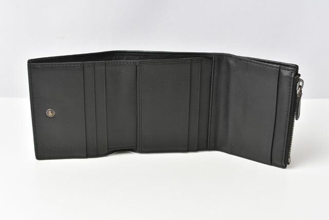 Bottega Veneta Mini Wallet Trifold Men Women Bottega Veneta Wallet Intrecciato