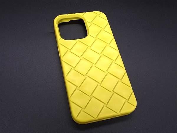 Bottega Veneta Rubber Iphone14 Pro Case In Light Green Fc5997