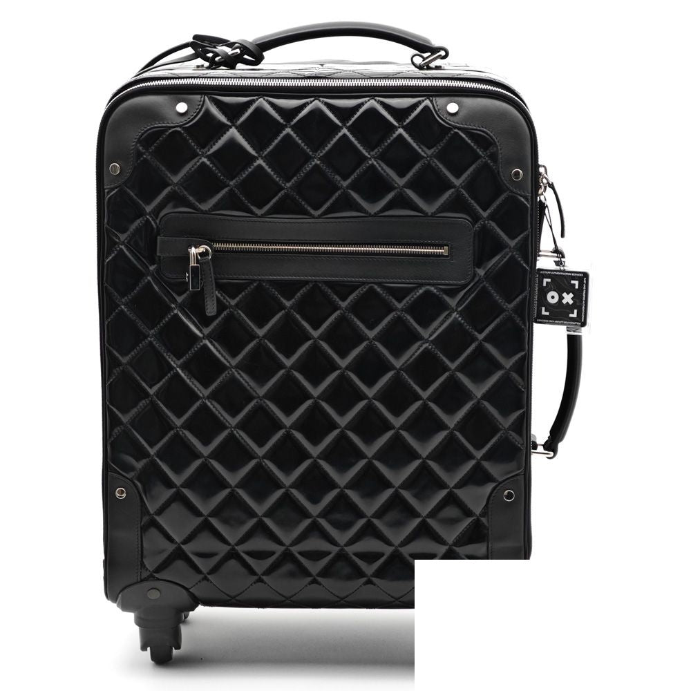 Chanel Patent Leather Carry Case Travel Bag — view 2