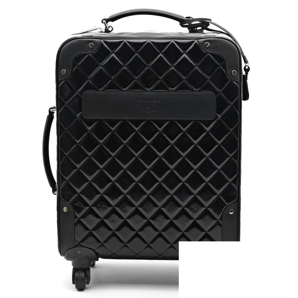 Chanel Patent Leather Carry Case Travel Bag — view 3