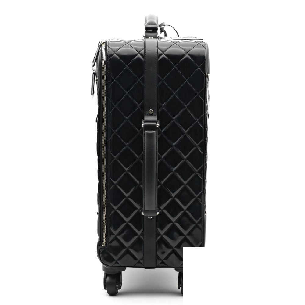 Chanel Patent Leather Carry Case Travel Bag — view 4