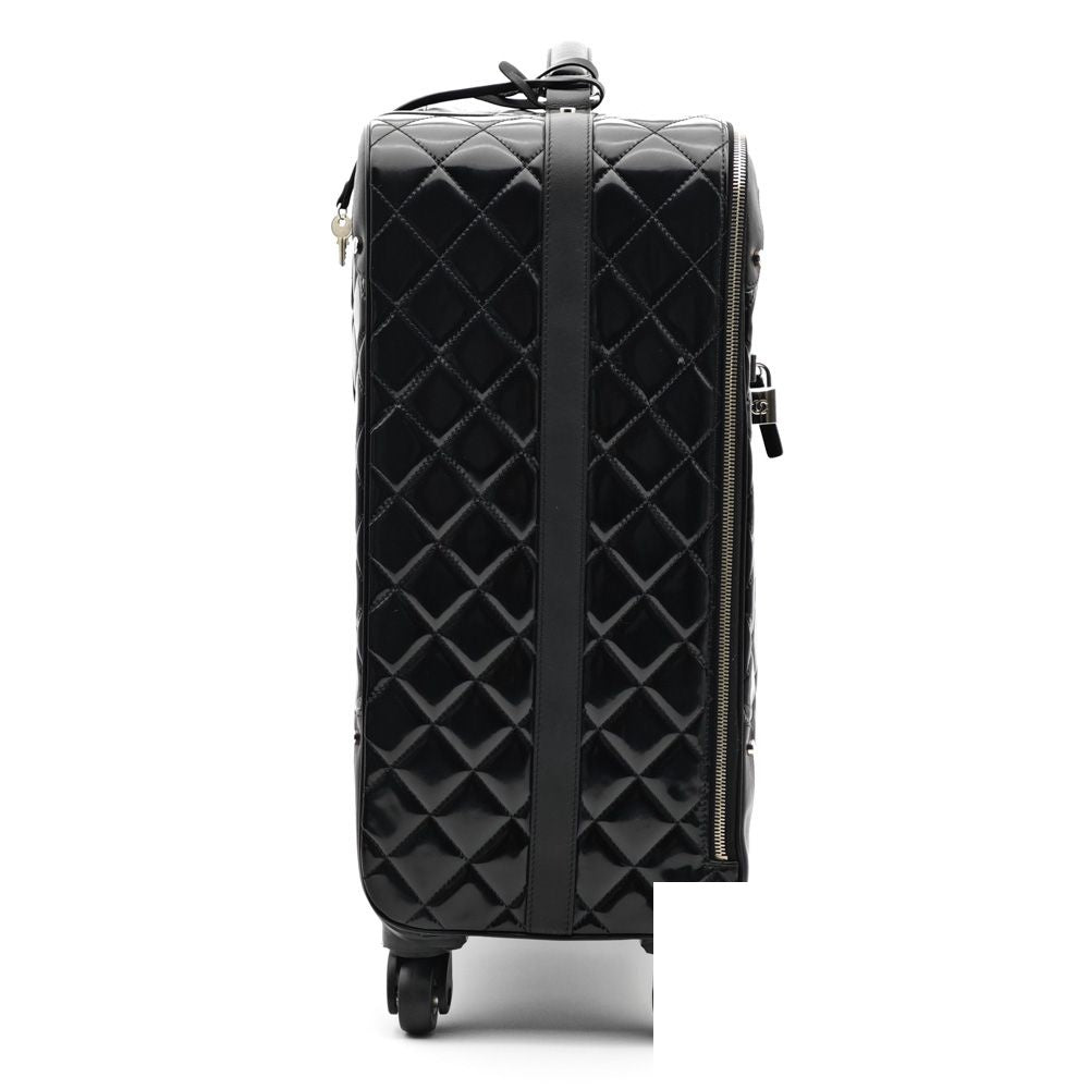 Chanel Patent Leather Carry Case Travel Bag — view 5