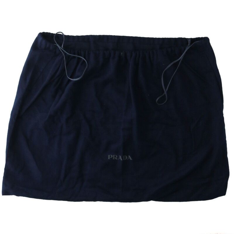 Prada Initial Patch Nappa Leather Tote Bag Men's