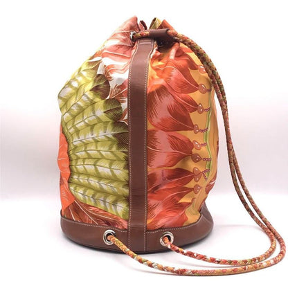 Hermes Silk Leather Soicle 22 Brazil Shoulder Bag Price Negotiation Welcome