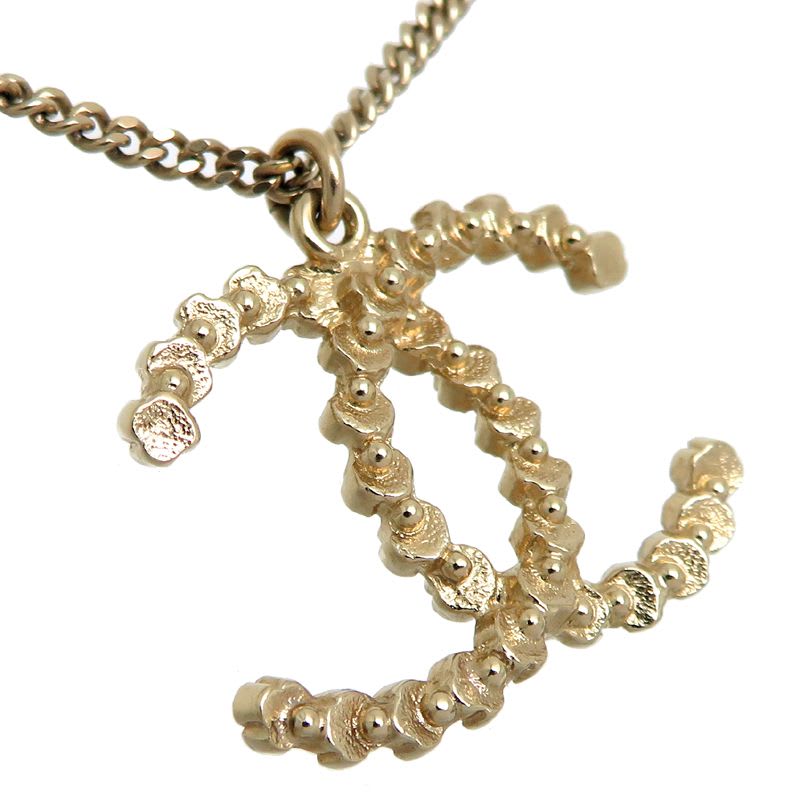 Chanel Coco Mark Rhinestone Necklace