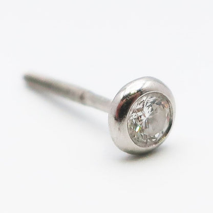 Tiffany & Co Earrings Viza Yard Platinum Pt950 Diamond Jewelry -