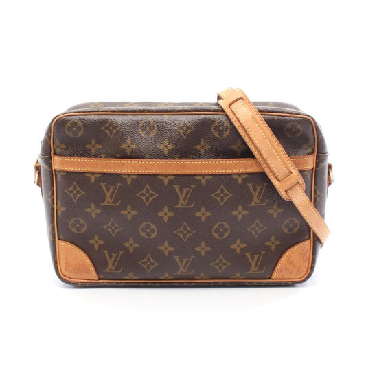 Louis Vuitton Shoulder Bag Trocadero 30 Canvas Leather