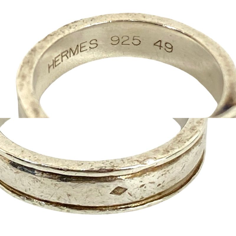 Hermes Suntulle Silver 925 Belt Ring No 8 62422