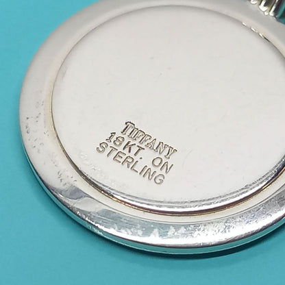 18K Coin Top Necklace Gold And Silver Tiffany & Co