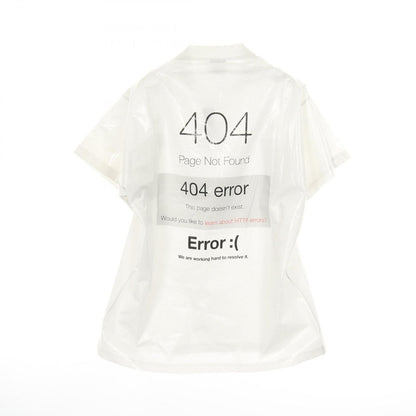 Balenciaga Top Loading Error Misplaced Gray Cotton Shirt — view 2