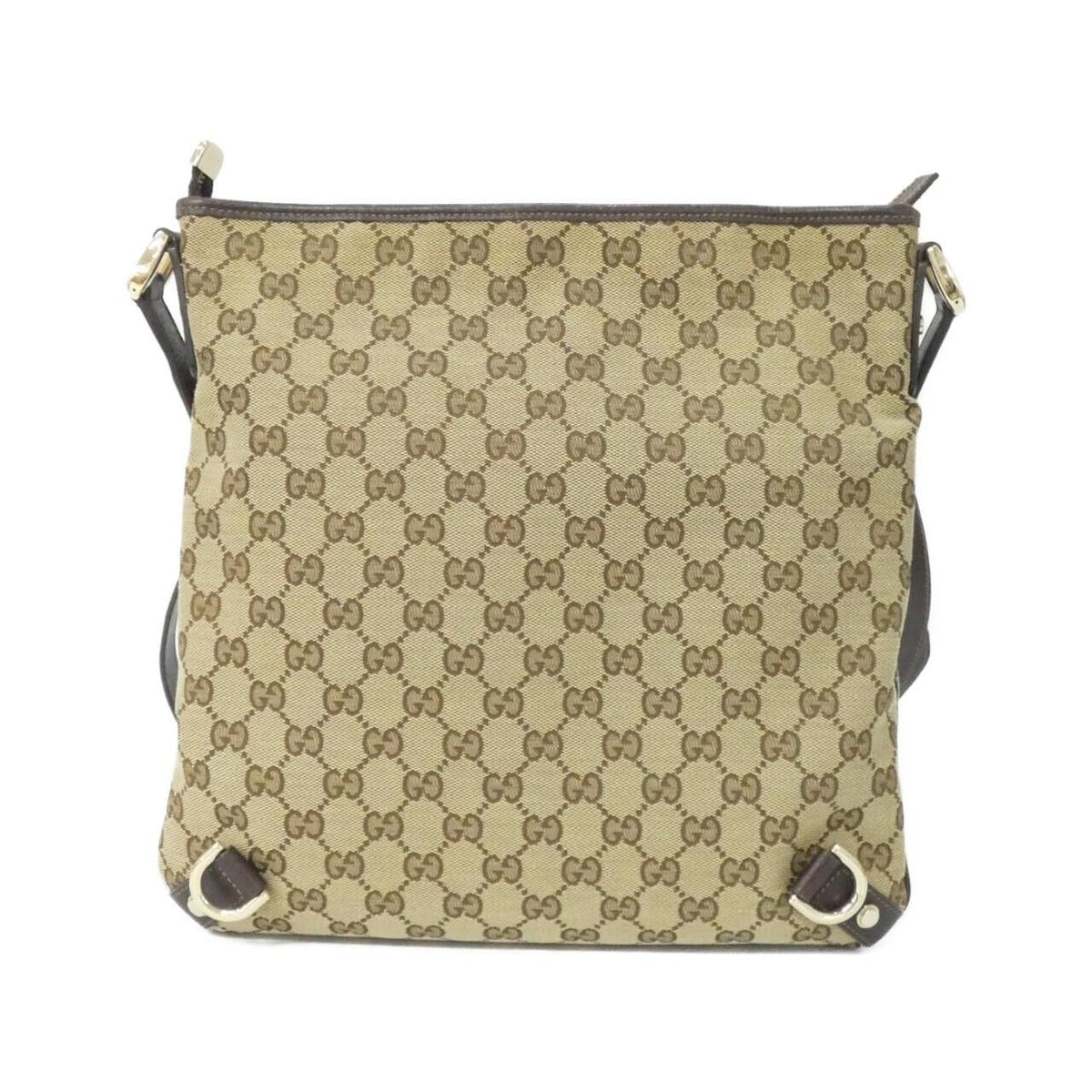 Gucci Shoulder Bag Canvas Brown — view 2
