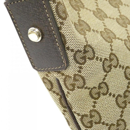 Gucci Shoulder Bag Canvas Brown — view 5