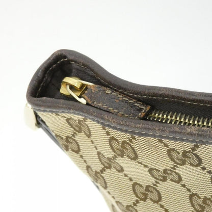 Gucci Shoulder Bag Canvas Brown — view 7